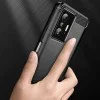 Калъф за Xiaomi 11T / 11T Pro - Carbon Silicone - Черен