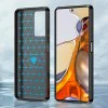 Калъф за Xiaomi 11T / 11T Pro - Carbon Silicone - Черен