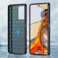 Калъф за Xiaomi 11T / 11T Pro - Carbon Silicone - Черен