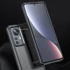 Калъф за Xiaomi 12/12X - Carbon Silicone - Черен