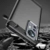 Калъф за Xiaomi 12/12X - Carbon Silicone - Черен