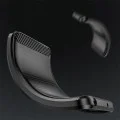 Калъф за Xiaomi 12T / 12T Pro - Carbon Silicone - Черен
