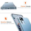 Калъф за Xiaomi 12T / 12T Pro - Удароустойчив прозрачен силикон - прозрачен