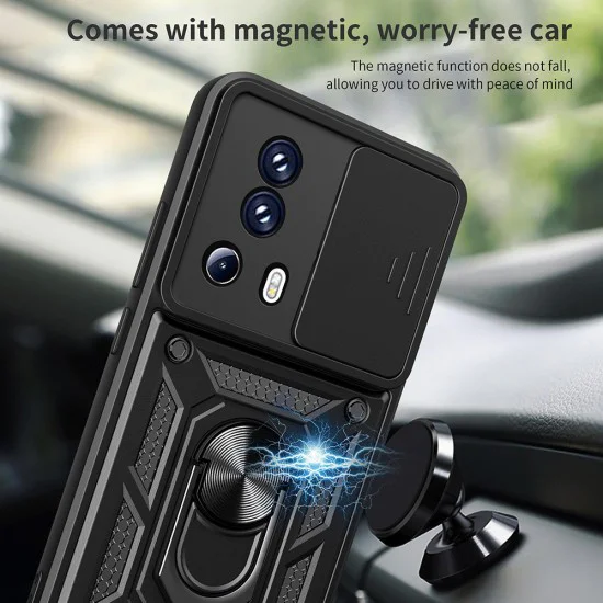 Калъф за Xiaomi 13 Lite - CamShield Series - черен