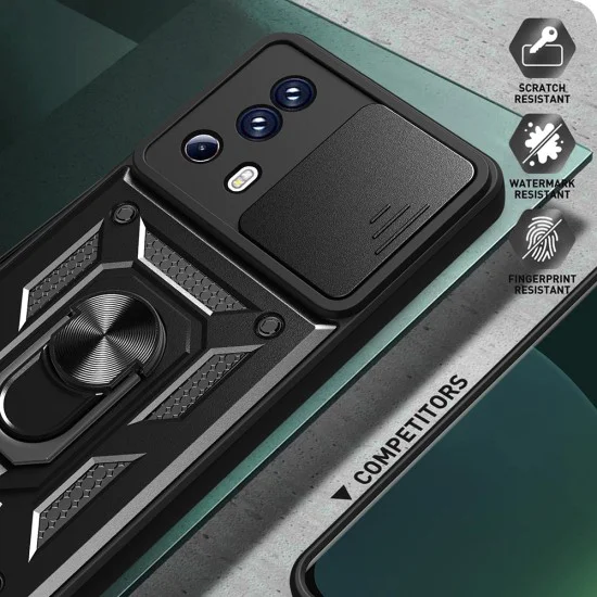 Калъф за Xiaomi 13 Lite - CamShield Series - черен
