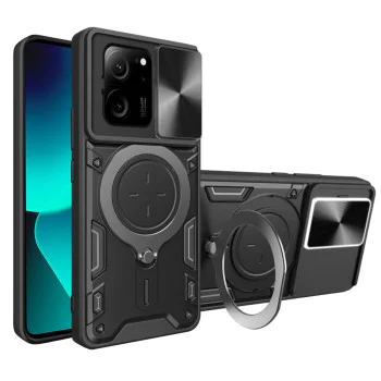 Калъф за Xiaomi 13T / 13T Pro - CamGuard Pro - Черен