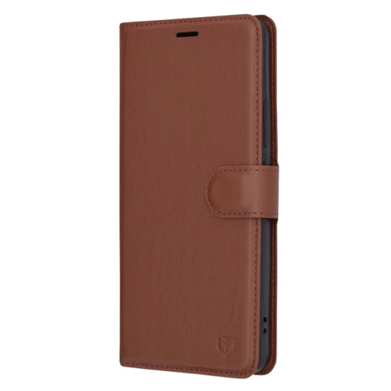 Калъф за Xiaomi 13T / 13T Pro - Кожено Протектор - Кафяв