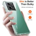 Калъф за Xiaomi 13T / 13T Pro - Удароустойчив прозрачен силикон - прозрачен