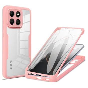Калъф за Xiaomi 14 + Folie - ColorVerse 360 ​​Series - Pink