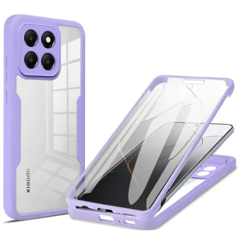 Калъф за Xiaomi 14 + Калъф - ColorVerse 360 ​​Series - Лилав