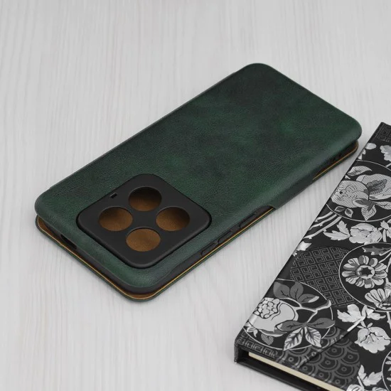 Калъф за Xiaomi 14 Pro - Safe Wallet Plus - Зелен