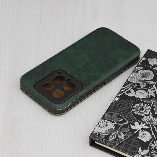 Калъф за Xiaomi 14 - Safe Wallet Plus - Зелен