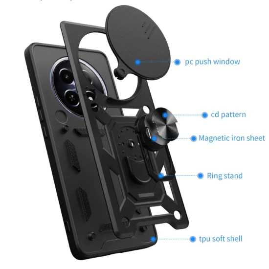 Калъф за Xiaomi 14 Ultra - CamShield Series - Techsuit - Зелен