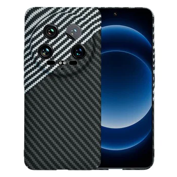 Калъф за Xiaomi 14 Ultra - Carbonite FiberShell - Stealth Gray