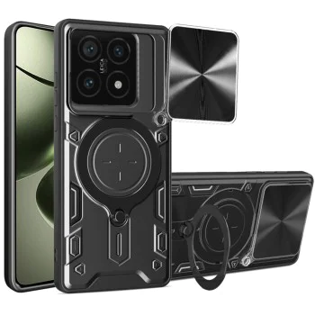 Калъф за Xiaomi 14T - CamGuard Pro - Черен