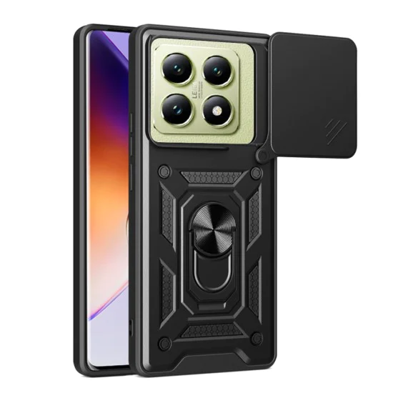 Калъф за Xiaomi 14T - CamShield Series - черен