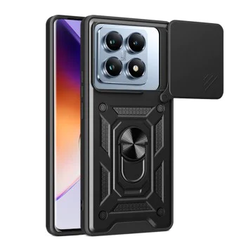 Калъф за Xiaomi 14T Pro - CamShield Series - черен