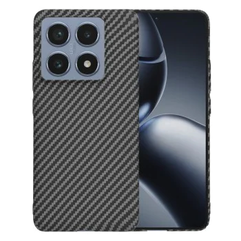 Калъф за Xiaomi 14T Pro - Carbonite FiberShell - Черен