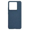 Калъф за Xiaomi 14T Pro - Carbonite FiberShell - Cyan
