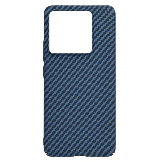 Калъф за Xiaomi 14T Pro - Carbonite FiberShell - Cyan