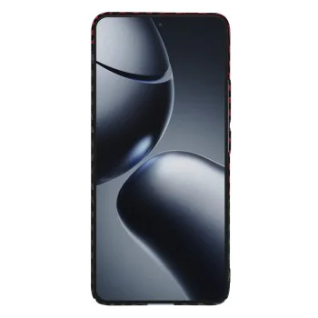Калъф за Xiaomi 14T Pro - Carbonite FiberShell - Red Vortex