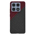 Калъф за Xiaomi 14T Pro - Carbonite FiberShell - Red Vortex