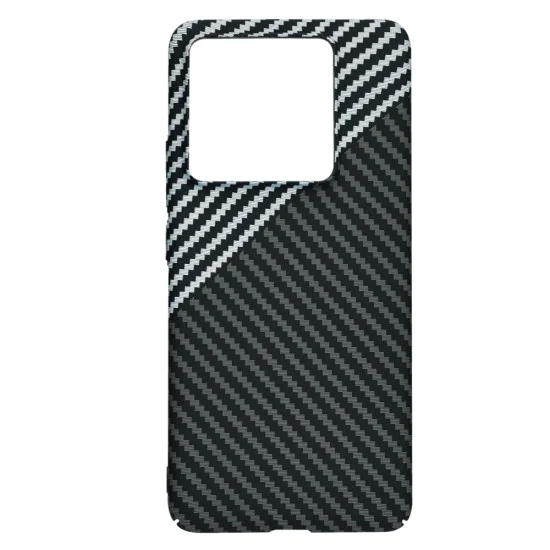 Калъф за Xiaomi 14T Pro - Carbonite FiberShell - Stealth Grey
