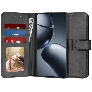 Калъф за Xiaomi 14T Pro - Дневник - Черен