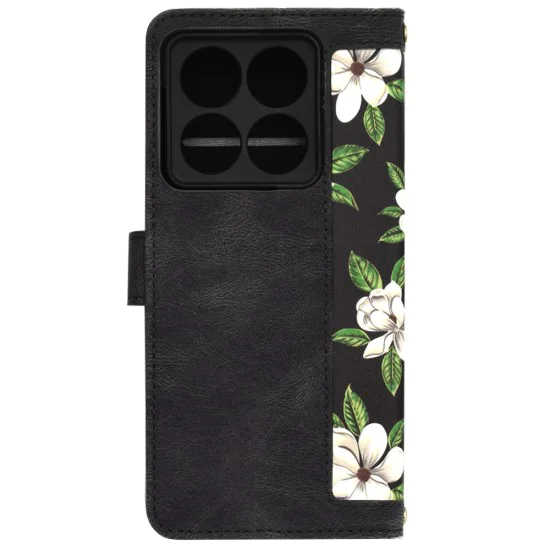 Калъф за Xiaomi 14T Pro - FlipCraft - Flowers of the Dawn