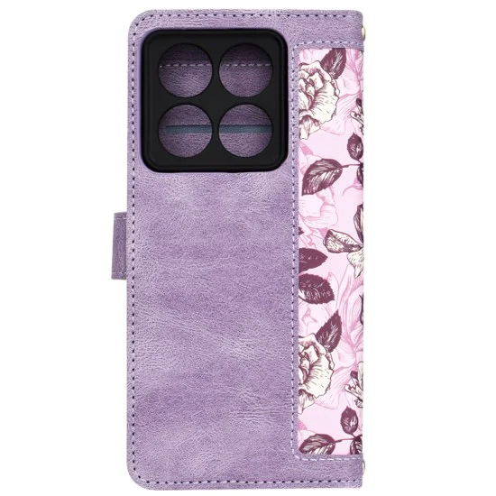 Калъф за Xiaomi 14T Pro - FlipCraft - Mysterious Purple