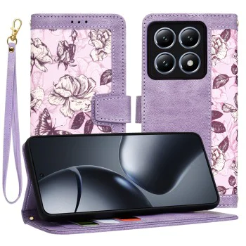 Калъф за Xiaomi 14T Pro - FlipCraft - Mysterious Purple