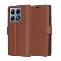 Калъф за Xiaomi 14T Pro - Кожено Протектор - Кафяв