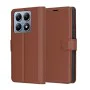 Калъф за Xiaomi 14T Pro - Кожено Протектор - Кафяв