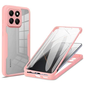 Калъф за Xiaomi 14T Pro + Pouch - ColorVerse 360 ​​Series - Pink