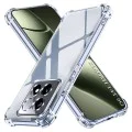 Калъф за Xiaomi 14T - Удароустойчив Clear Clear Silicone - Clear
