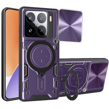 Калъф за Xiaomi 15 - CamGuard Pro - Лилав