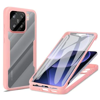 Калъф за Xiaomi 15 + Folie - ColorVerse 360 ​​Series - Pink
