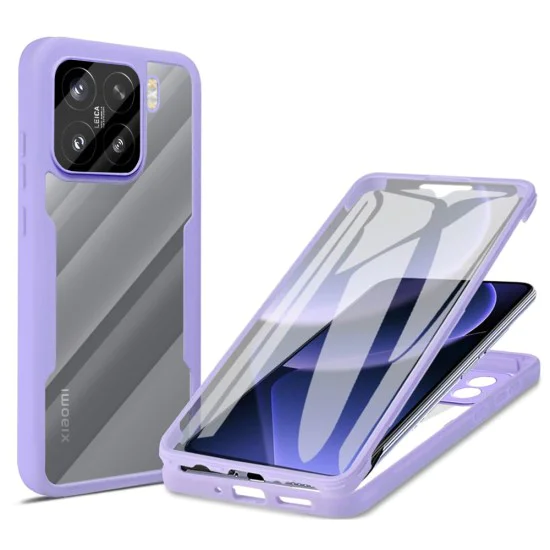 Калъф за Xiaomi 15 + Калъф - ColorVerse 360 ​​Series - Лилав