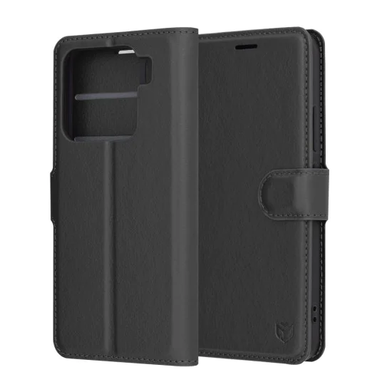 Калъф за Xiaomi 15 - Кожено Протектор - Черен