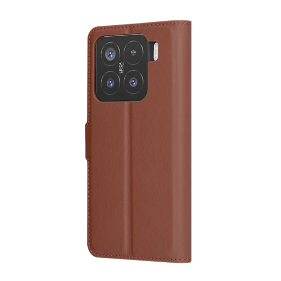 Калъф за Xiaomi 15 - Кожено Протектор - Кафяв