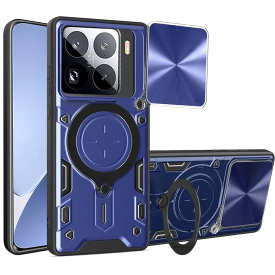 Калъф за Xiaomi 15 Pro - CamGuard Pro - син