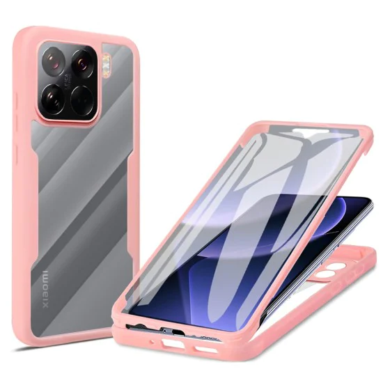 Калъф за Xiaomi 15 Pro + Cover - ColorVerse 360 ​​Series - Pink