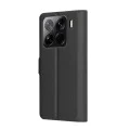 Калъф за Xiaomi 15 Pro - Кожено Протектор - Черен