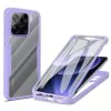 Калъф за Xiaomi 15 Pro + Протектор - ColorVerse 360 ​​Series - Лилав