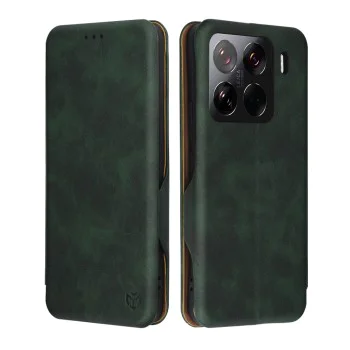 Калъф за Xiaomi 15 Pro - Safe Wallet Plus - Зелен