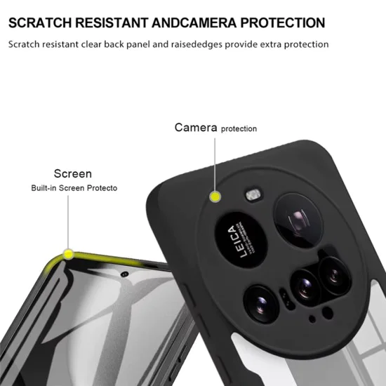 Калъф за Xiaomi 15 Ultra - ColorVerse 360 ​​Series + Screen Protector - Черен