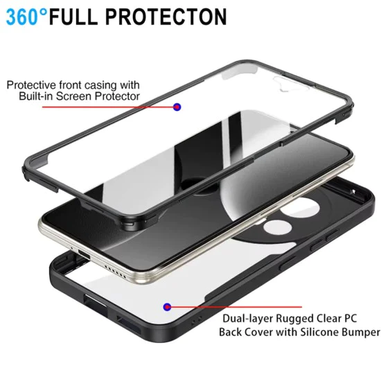 Калъф за Xiaomi 15 Ultra - ColorVerse 360 ​​Series + Screen Protector - Лилав