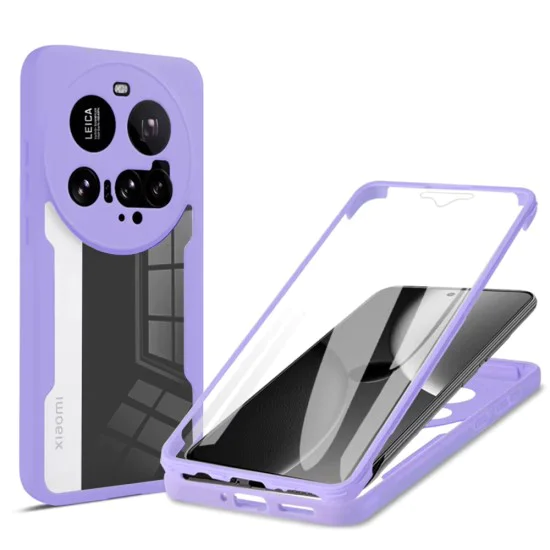 Калъф за Xiaomi 15 Ultra - ColorVerse 360 ​​Series + Screen Protector - Лилав
