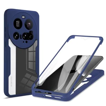 Калъф за Xiaomi 15 Ultra - ColorVerse 360 ​​Series + Screen Protector - Син