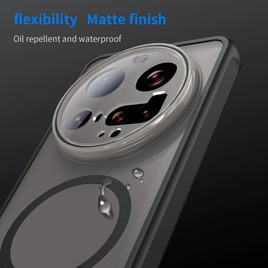 Калъф за Xiaomi 15 Ultra - HaloFrost II MagSafe - Черен